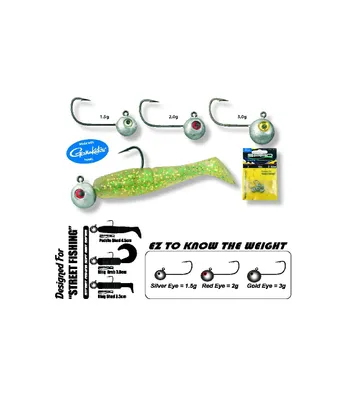 Produktbild von Spro Micro Jighead Jig 29 - 5 Jighaken, Größe:2g / Gr. 4