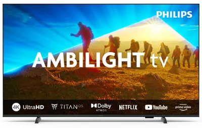 Produktbild von Philips 43PUS8009, 109,2 cm (43"), 3840 x 2160 Pixel, LED, Smart-TV, WLAN, Schwarz