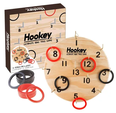 Produktbild von Hookey Spiel - Ringwurfspiel für drinnen und draußen