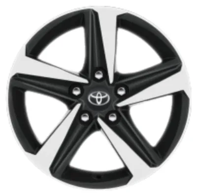 Zdjęcie produktu dla TOYOTA Corolla Felga aluminiowa czarna polerowana 16 PW457-02004-MB OE