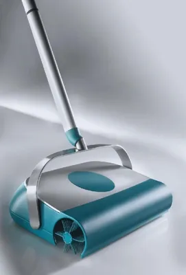 Immagine prodotto di Leifheit 11950 Regulus Supra Scopa Meccanica per Tappeti Verde