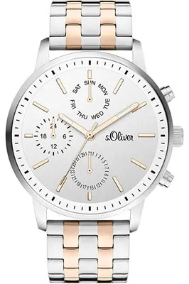 Produktbild von s.Oliver Damen Uhr Armbanduhr Edelstahl SO-4323-MM