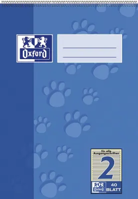 Produktbild von Oxford 100050385, Blau, A5, 90 g/m²