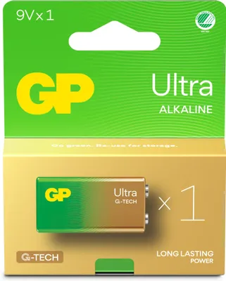 Obrázok produktu pre Batéria GP 1604AU-U1 A21 / 6LF22 / 9V Ultra