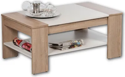 Produktbild von Couchtisch Finley Sonoma Eiche/Weiß | 1