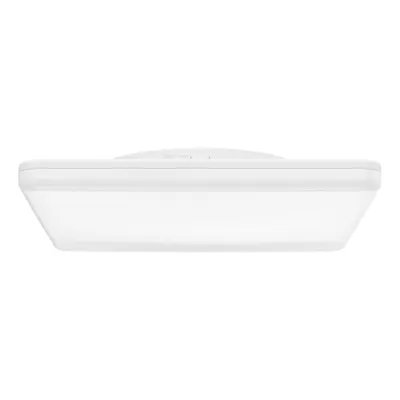 Productafbeelding van Vierkante plafondlamp Castagneto 31 x 31cm wit