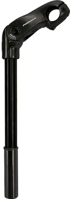 Produktbild von Promax Lenkervorbau 85x300mm Winkel verstellbar mit Hülse Alu Nirosta Schwarz