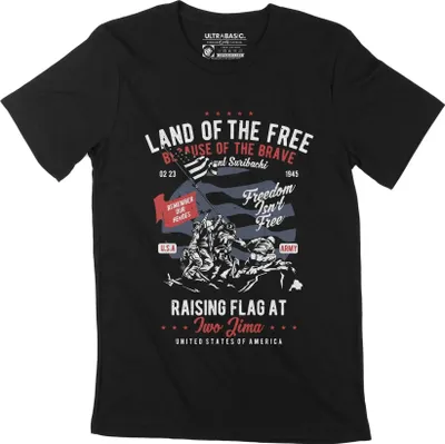 Produktbild von Herren Grafik T-Shirt Amerikaner usa militär armee - patriotisch – American Usa Military Army - Patriotic – Öko-Verantwortlich Vintage Jahrgang