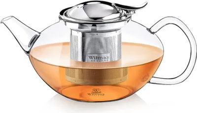 Zdjęcie produktu dla Wilmax dzbanek do herbaty 650 ml szkło żaroodporne WL-888804/A