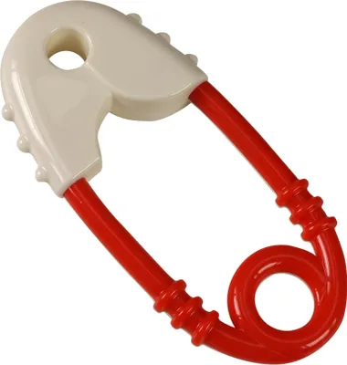 Produktbild von RAPPA Rasselnadel rot und weiß