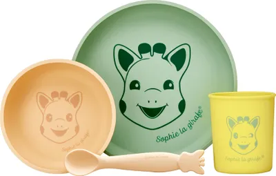 Image de Sophie la girafe® Set repas silicone