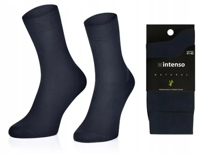 Produktbild von Intenso Herren Socken Bambus Grau 44-46 mit Silberionen