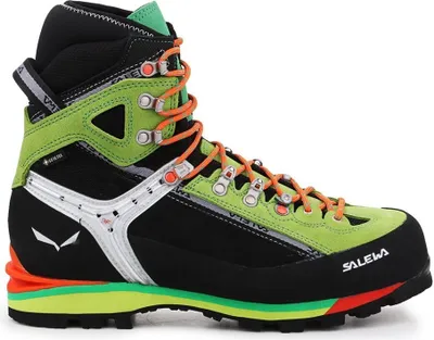 Zdjęcie produktu dla Condor Evo Gore-Tex Men (buty górskie) - Salewa, kolor:black/cactus, rozmiar:UK 8.5 (EUR 42.5)