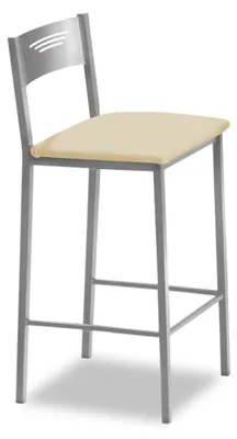 Produktbild von ASTIMESA Küchenhocker, hoch, 70 cm, Kunstleder, Beige