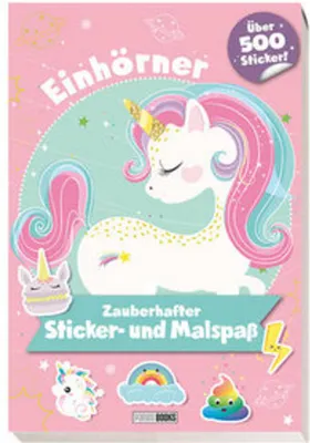 Produktbild von Einhörner: Zauberhafter Sticker- und Malspaß