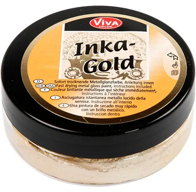 Produktbild von Inka-Gold, Hellgold, 50 ml/ 1 Dose [HOB-24225]