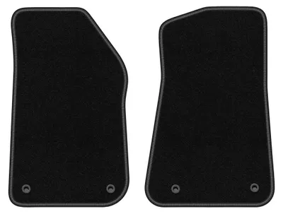 Zdjęcie produktu dla Dywaniki filcowe BASIC czarne przednie Jeep Wrangler JL 4xe 2021-2023 – Wielganizator