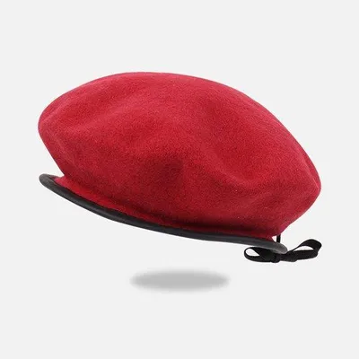 Immagine prodotto di Cappello da pittore estivo e primaverile, berretto retrò britannico estivo, cappello che copre il viso per ragazzi