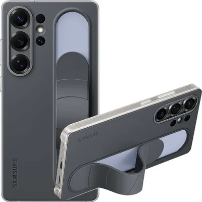 Produktbild von Samsung Originele Standing Grip Case voor de Samsung Galaxy S25 Ultra - Zwart