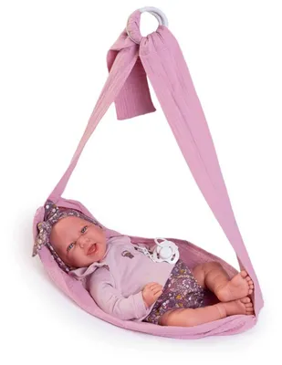 Zdjęcie produktu dla Antonio Juan 33352 CARLA - realistyczna lalka niemowlęca z miękkim materiałowym korpusem - 42 cm