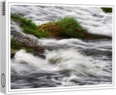 Produktbild von raxxa Premium-Puzzle "Starker kleiner Fluss", 1000 Teile