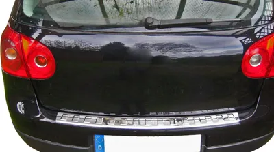 Immagine prodotto di Protezione per il bordo del portellone posteriore, acciaio inossidabile V2A, compatibile con VW Golf 5 dal 2003 al 2008