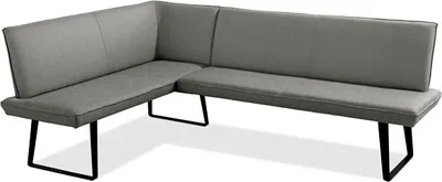 Produktbild von Niehoff Elba Eckbank Stahl Rechts Alpine Grau