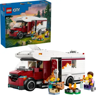 Immagine prodotto di LEGO City Caravan per avventure di vacanza 60454