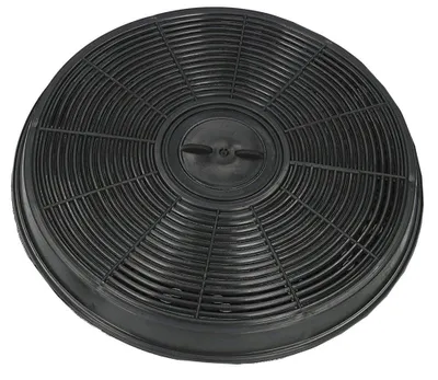 Aktivkohlefilter rund 23,5 cm x 2,5 cm, 1 Stück, Ersatz für Bosch