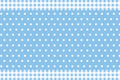 Produktbild von Sovie HOME Tischdecke Anton in Blau aus Linclass® Airlaid 120 x 180 cm, 1 Stück - Kreise Punkte Karos Landhausstil Einwe