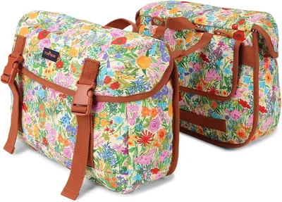 Productafbeelding van Dubbele fietstas 24 liter - Nylon