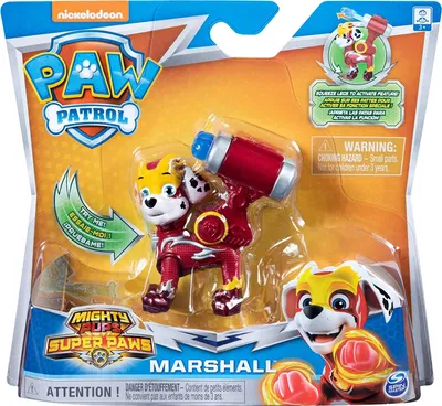 Produktbild von PAW Patrol Mighty Pups Super Paws Hero Pup Figuren - sortiert - Zufallsauswahl des Charakters - einzeln erhältlich, Paw Patrol, 3 Jahr(e), Kunststoff, Mehrfarbig