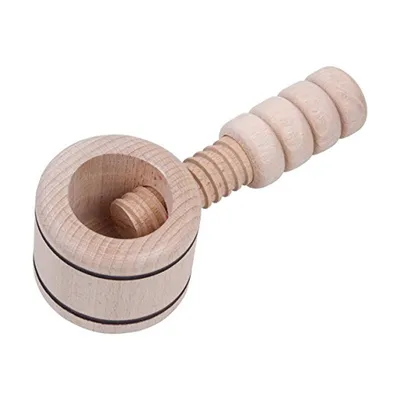 Produktbild von Nussknacker, mit Schraubgewinde aus Holz 12,5 cm
