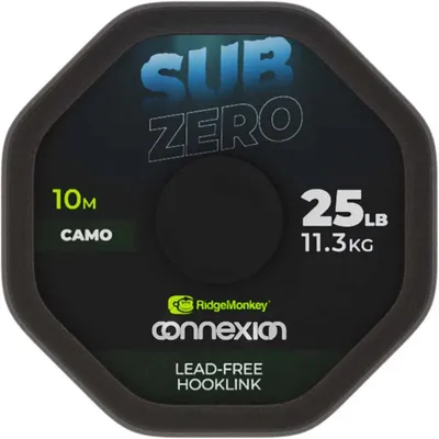 Produktbild von RidgeMonkey SubZero Lead Free Hooklink 25lb - 20m Vorfachschnur