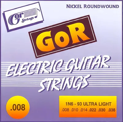 Image de Gorstrings 1N6 - 93 cordes pour guitare électrique