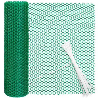 Produktbild von Omgoods – Kunststoffzaun für Garten und Tierabwehr, 40 cm x 9 m