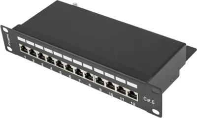Obrázek produktu pro Patch panel Lanberg PPF6-9012-B