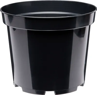 Produktbild von Garronda Blumentopf GD-0025 (Schwarz, ⌀ 26cm H 20cm)