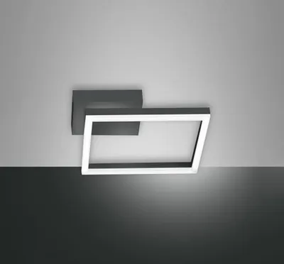 Produktbild von Fabas Luce LED Wand-/Deckenleuchte Bard 55x270mm 22W Warmweiß Anthrazit dimmbar