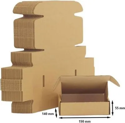 Produktbild von Karton mit Stanzform 190 x 140 x 55 mm, Formkarton, 100 Stück