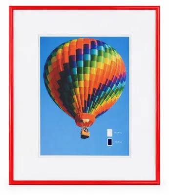 Produktbild von NLS Kunststoff Bilderrahmen Wanddeko Collage Poster Fotorahmen Bildträger Lifestyle - Farbe: Rot | Format: 50x60