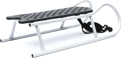 A product shot of a sled on a white background.