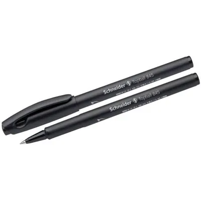 Produktbild von Schneider Schreibgeräte Topball 845, Stick Pen, Schwarz, Schwarz, Polypropylen (PP), 0,3 mm, Fein