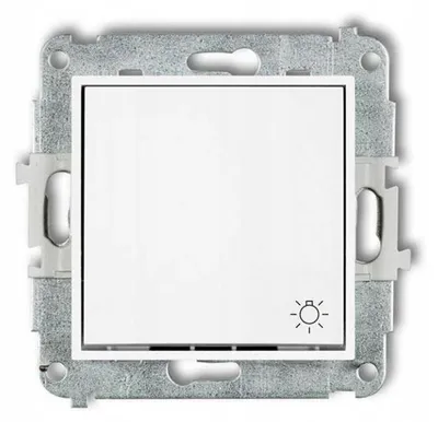 Imagen del producto de Karlik Taster, color blanco mate, modelo 25IWP-5, para empotrar