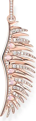 Produktbild von THOMAS SABO Anhänger "Phönix-Flügel" Silber, rosévergoldet,