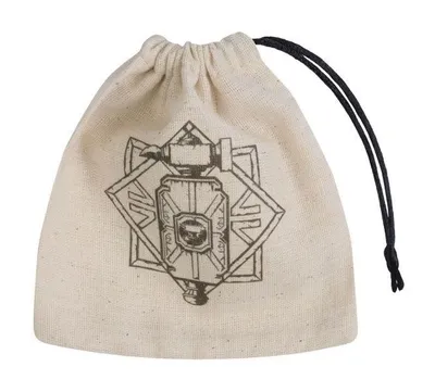 Image de Sac de dés de base Dwarven Beige & Black