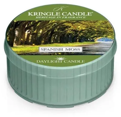 Imagen del producto de Vela aromática Kringle Candle, aroma "Spanish Moss" (42g)
