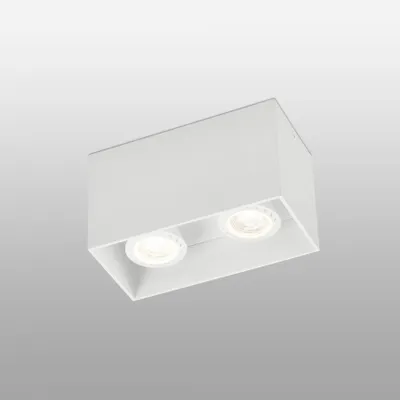 Produktbild von Faro 63272, 2 Glühbirne(n), GU10, IP20, Weiß