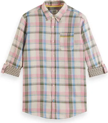 Produktbild von Scotch & Soda 178406 Langarmhemd Mehrfarbig S Mann Mehrfarbig S