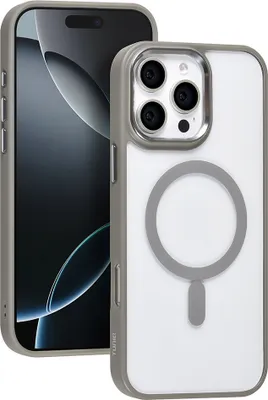Produktbild von TUNIQ iPhone 16 Pro Max Back cover case - Magsafe - silicone - Grey